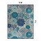 World Rug Gallery Modern Floral Circles Flatweave Indoor/Outdoor Area Rug 5' X 7' Blue 9015BLUE5X7 - alternate 4